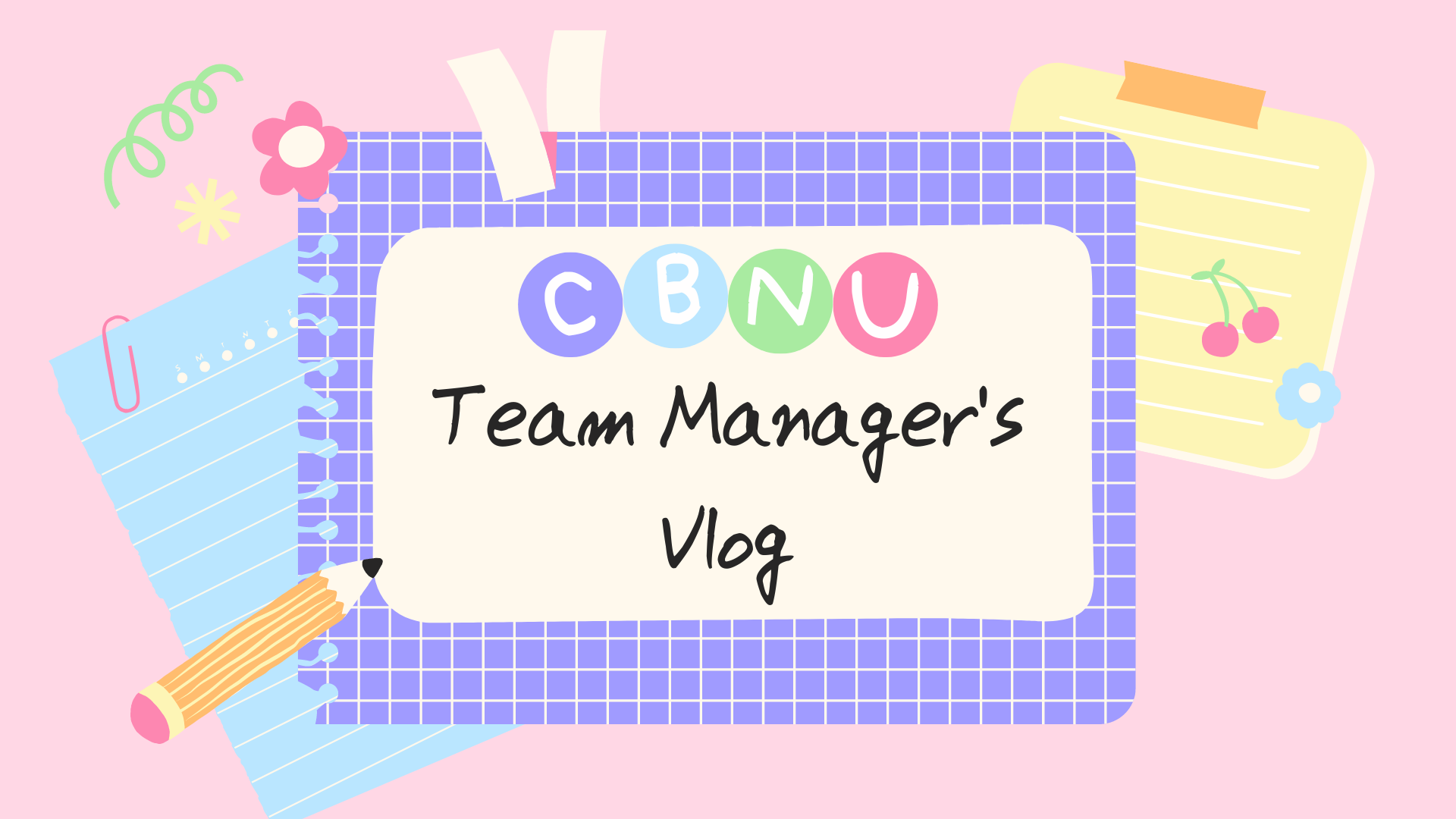 Team Manager's Vlog